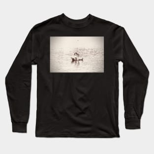 Schwäne Herz / Swiss Artwork Photography Long Sleeve T-Shirt